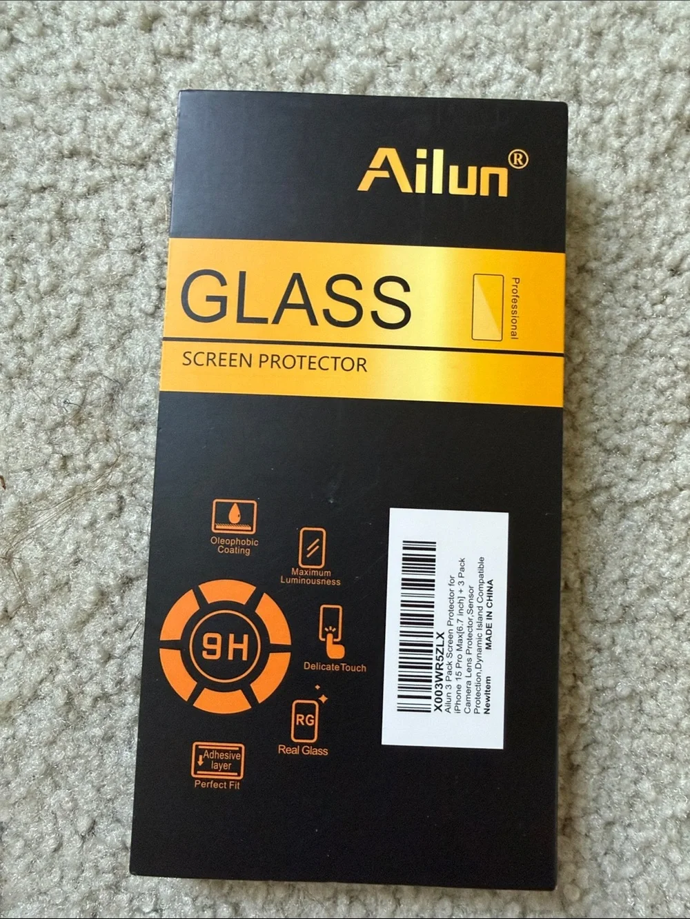 Screen Protector 3 pack
